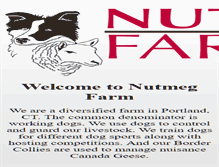Tablet Screenshot of nutmegfarm.net